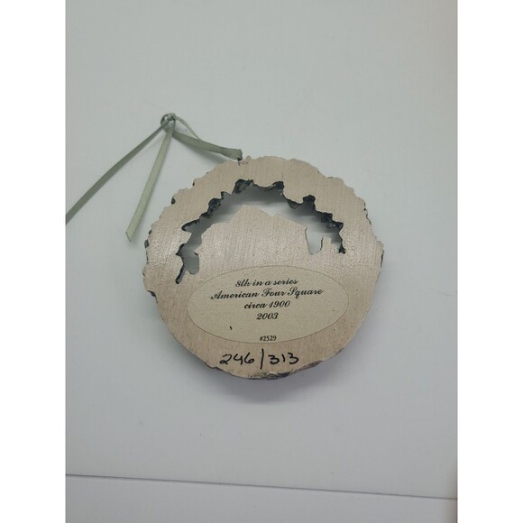 Hestia Ornament Haning 8th In A Series American Four Square Circa Vintage 2529 - Picture 8 of 13